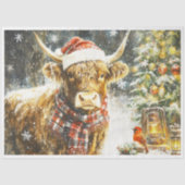 Kariertes Highlander Seidenpapier (Vorderseite)