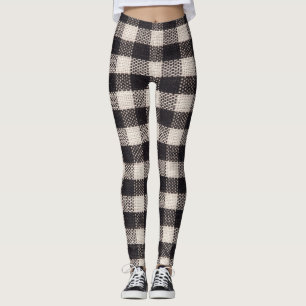 kariertes Hosenoutfit Leggings