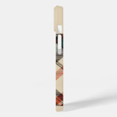 kariertes iPhone der 40er Jahre 14 Fall Case-Mate iPhone Hülle (Rückseite / Links)