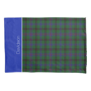 Kariertes Kissan-Fall Clan Davidson Tartan Kissenbezug
