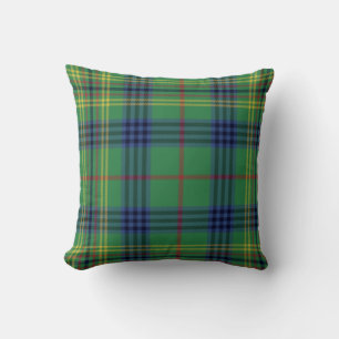 kariertes Kissen mit Tartan Akzent Sofa dekoriert
