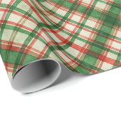 Kariertes Kunstmuster der Classic Green Wasserfarb Geschenkpapier (Rolleneckpunkt)