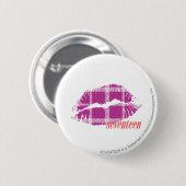 Kariertes Lila Button (Vorne & Hinten)