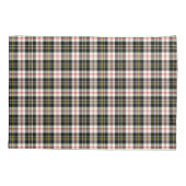 Kariertes MacPherson Clan Dress Tartan Kissenbezug (Rückseite)