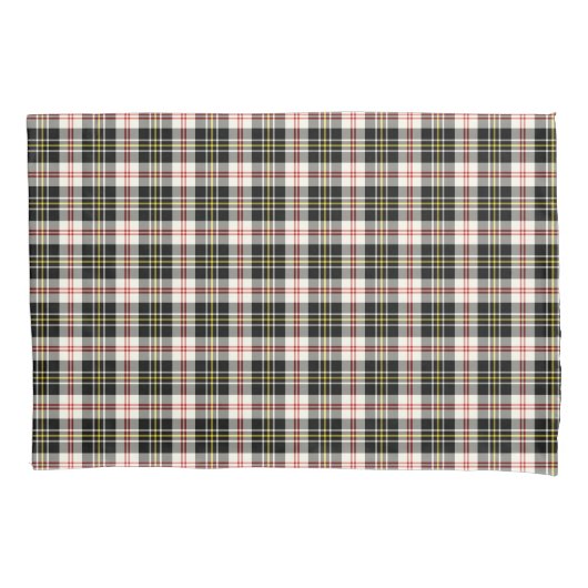 Kariertes MacPherson Clan Dress Tartan Kissenbezug (Vorderseite)