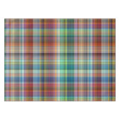 Kariertes Madras Streifenmuster Tischdecke (Vorderseite (Horizontal))