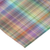 Kariertes Madras Streifenmuster Tischdecke (Schrägansicht)