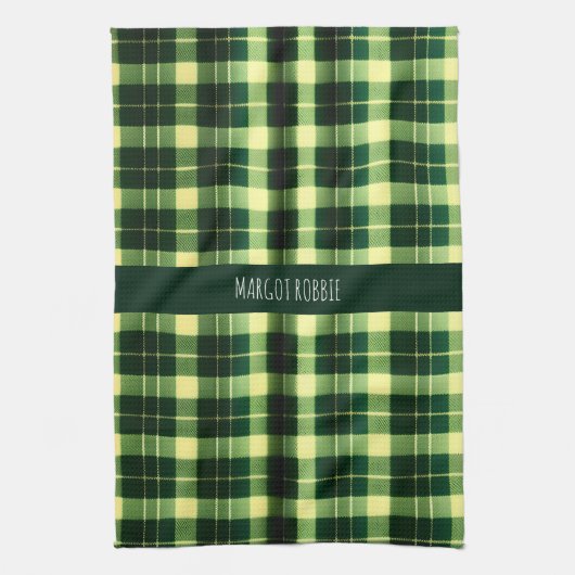 Kariertes Mesh Geometrismuster Geschirrtuch (Vertikal)