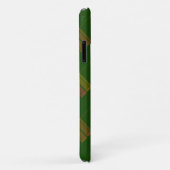 Kariertes Monogram iPhone Case HAMbWG (Hinten/Rechts)
