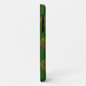 Kariertes Monogram iPhone Case HAMbWG (Hinten/Links)