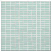 Kariertes Mosaikfliesenmuster Gingham-Karo Mint Stoff (Muster)