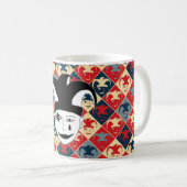 Kariertes MTJ Kaffeetasse (VorderseiteRechts)