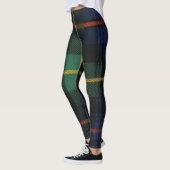 Kariertes Muster 1 Leggings (Links)