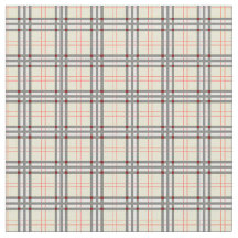 Kariertes Muster aus blassgelbem und rotem Tartan