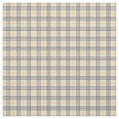 Kariertes Muster aus blassgelbem und rotem Tartan Stoff (Muster)