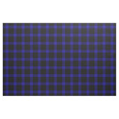 Kariertes Muster aus blauem und schwarzem Karton Stoff (Fat Quarter (45,7 x 55,9 cm))