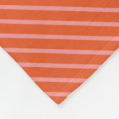 Kariertes Muster aus karierten Stoffen in rosa, bl Fleecedecke (Ecke)