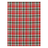 Kariertes Muster aus rotem, grünem, schwarzem, wei Tischdecke (Vorderseite)