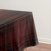 Kariertes Muster aus rotem und schwarzem Tartan Tischdecke (Beispiel)