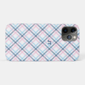 Kariertes Muster Case-Mate iPhone Hülle (Rückseite (Horizontal))