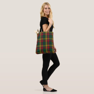 Kariertes Muster des Buchanan Clan Tartan Tasche