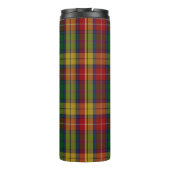 Kariertes Muster des Buchanan Clan Tartan Thermosbecher (Rückseite)