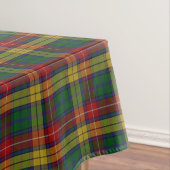 Kariertes Muster des Buchanan Clan Tartan Tischdecke (Beispiel)