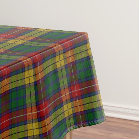 Kariertes Muster des Buchanan Clan Tartan Tischdecke (Beispiel)