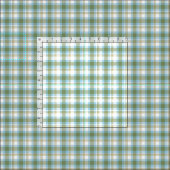 Kariertes Muster des hellblauen Olive Green Tartan Stoff (Kachel)