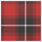 Kariertes Muster des schwarzen Tartan Stoff (Nahaufnahme)
