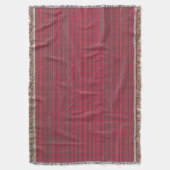 Kariertes Muster Frohe Weihnachten Decke (Vorderseite Vertikal)