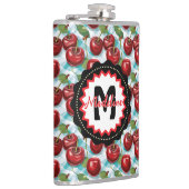 Kariertes Muster für blaues Schachbrettmuster Pers Flachmann (Rechts)