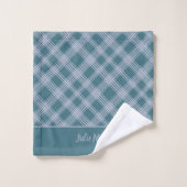 Kariertes Muster für Gehäuse, Mutation Bath Handt Badhandtuch Set (Waschlappen)