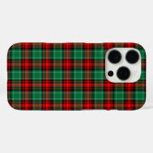 Kariertes Muster für Red Green Holiday Case-Mate iPhone Hülle (Rückseite (Horizontal))