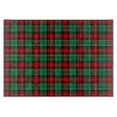 Kariertes Muster für Red Green Holiday Schneidebrett (Vorderseite)