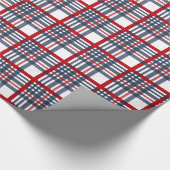 Kariertes Muster Geschenkpapier (Ecke)