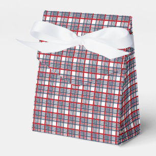 Kariertes Muster Geschenkschachtel