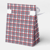 Kariertes Muster Geschenkschachtel (Rückseite)