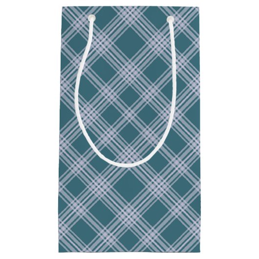 Kariertes Muster-Geschenktasche für verschenkten C Kleine Geschenktüte (Vorderseite)