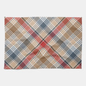 Kariertes Muster Geschirrtuch (Horizontal)