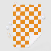 Kariertes Muster Golfhandtuch (Insitu)