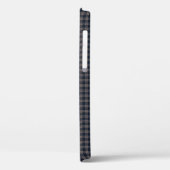 Kariertes Muster in Blau und Beige Case-Mate iPhone Hülle (Rückseite / Links)