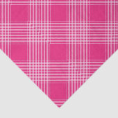 Kariertes Muster in leuchtend rosa Seidenpapier (Ausschnitt)