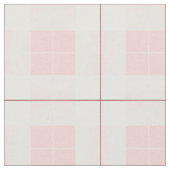Kariertes Muster in Rosa Stoff (Nahaufnahme)