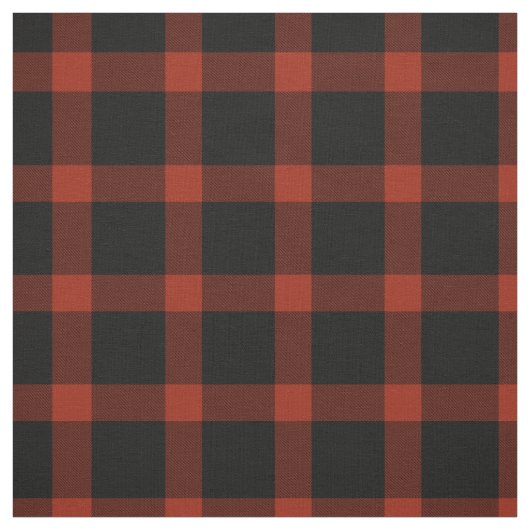 Kariertes Muster in Rot und Schwarz Stoff (Muster)