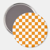 Kariertes Muster Magnet (Vorderseite/Rückseite)