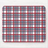 Kariertes Muster Mousepad (Vorne)