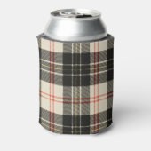 Kariertes Muster: Rot Dosenkühler (Kanne Rückseite)