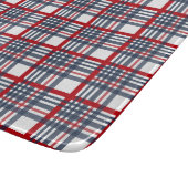 Kariertes Muster Schneidebrett (Ecke)