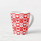 Kariertes Muster, Thunder_Cove Milchtasse (Rechte Ecke)